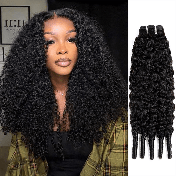 12A Human Hair Bundles Straight/Body/Water/Deep/Burmese Curly Virgin Hair Extensions - Msgem Hair
