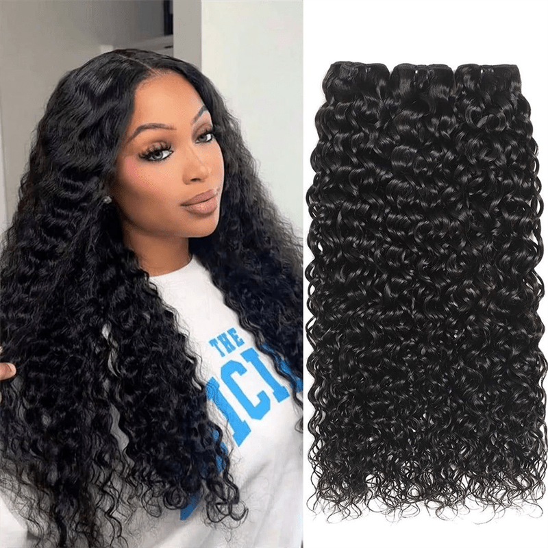 12A Human Hair Bundles Straight/Body/Water/Deep/Burmese Curly Virgin Hair Extensions - Msgem Hair