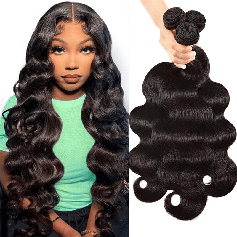 12A Human Hair Bundles Straight/Body/Water/Deep/Burmese Curly Virgin Hair Extensions - Msgem Hair