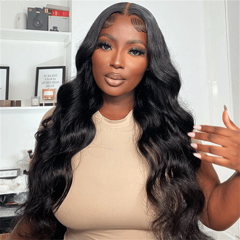 13x4 Lace Front Wigs Body Wave Human Hair Transparent Lace Wig - Msgem Hair