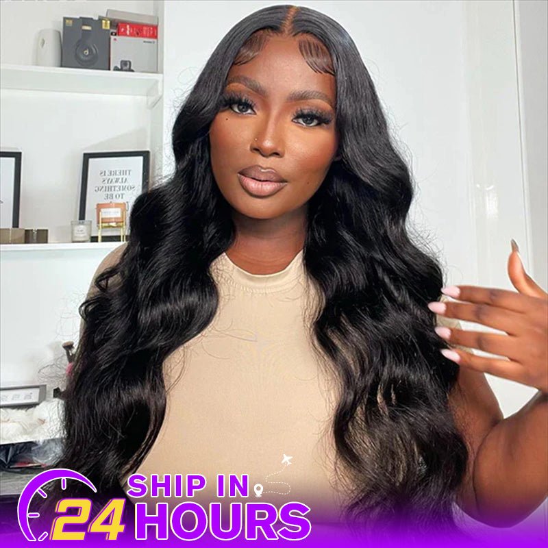 13x4 Lace Front Wigs Body Wave Human Hair Transparent Lace Wig - Msgem Hair