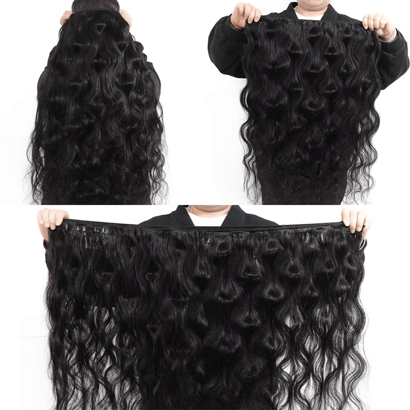 16A Body Wave Human Hair Bundles Unprocessed Virgin Hair Extensions For Women - Msgem Hair