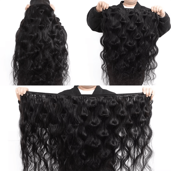 16A Body Wave Human Hair Bundles Unprocessed Virgin Hair Extensions For Women - Msgem Hair