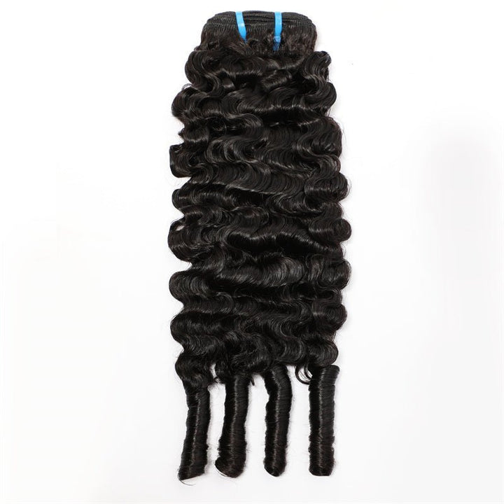16A Burmese Curly Human Hair Bundles Raw Virgin Hair Extensions For Women - Msgem Hair
