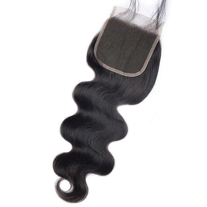 3 Bundles Brazilian Body Wave Bundles With 5x5 Lace Closure - Msgem Hair