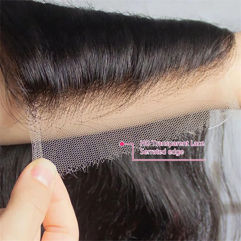 4x4 Straight Lace Closure Human Hair HD Lace Closure Free Part 100% Brazilian Virgin Hair - Msgem Hair