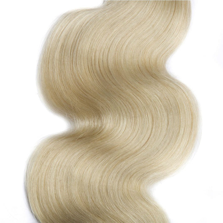 613 Blonde Bundles Brazilian Body Wave Remy Human Hair 3 Bundles - Msgem Hair