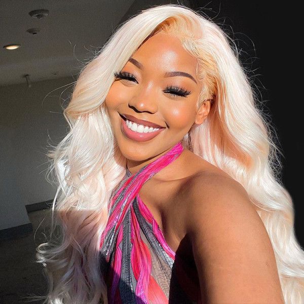 613 Blonde Bundles Brazilian Body Wave Remy Human Hair 3 Bundles - Msgem Hair