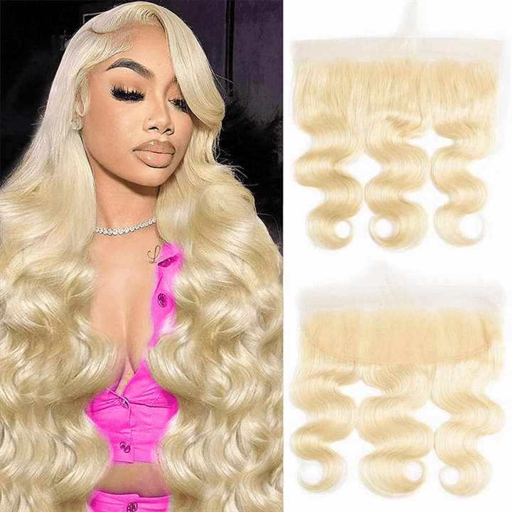 613 Body Wave Human Hair HD Transparent 13x6 Ear to Ear Lace Frontal - Msgem Hair