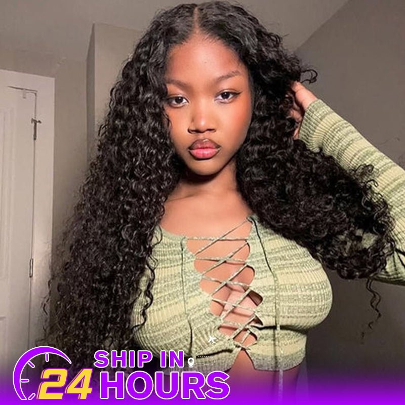 Affordable 13x4 13x6 Transparent Lace Wig Water Wave Front Wigs - Msgem Hair