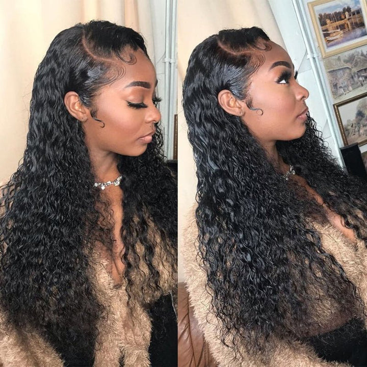 (Bogo Free) Msgem 13x4 Lace Front Wig Water Wave Brazilian Human Hair Wigs - Msgem Hair