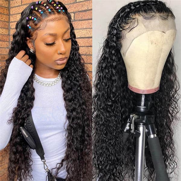 (Bogo Free) Msgem 13x4 Lace Front Wig Water Wave Brazilian Human Hair Wigs - Msgem Hair
