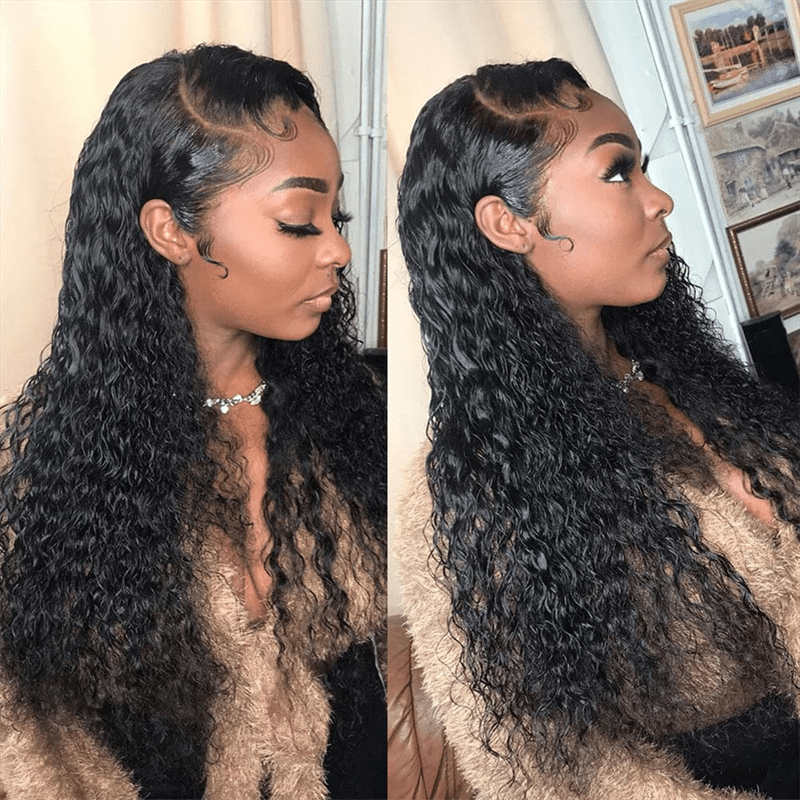 (Bogo Free) Msgem 13x6 Lace Frontal Wigs Water Wave Human Hair Wigs For Women - Msgem Hair