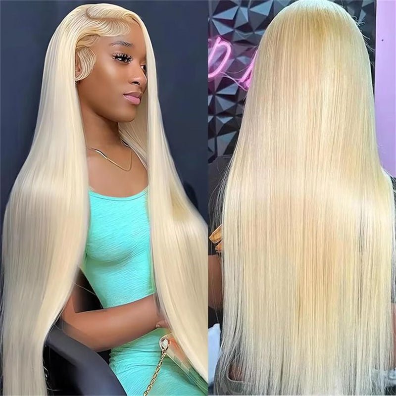 (Bogo Free) Msgem 613 Blonde 13x4/13x6 Lace Front Wigs 180% Straight Human Hair Wigs - Msgem Hair
