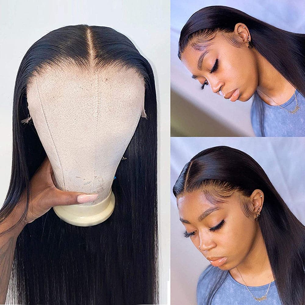 (Bogo Free) Msgem Silky Straight 13x4 Lace Front Wigs Human Hair For Women - Msgem Hair