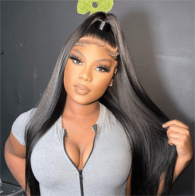 (Bogo Free) Msgem Silky Straight 13x4 Lace Front Wigs Human Hair For Women - Msgem Hair