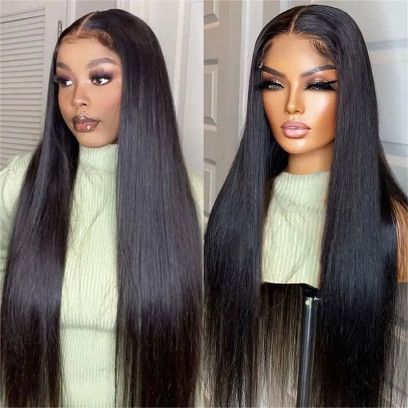 (Bogo Free) Msgem Straight Hair 4x4 Transparent Lace Closure Wigs Human Hair For Women - Msgem Hair