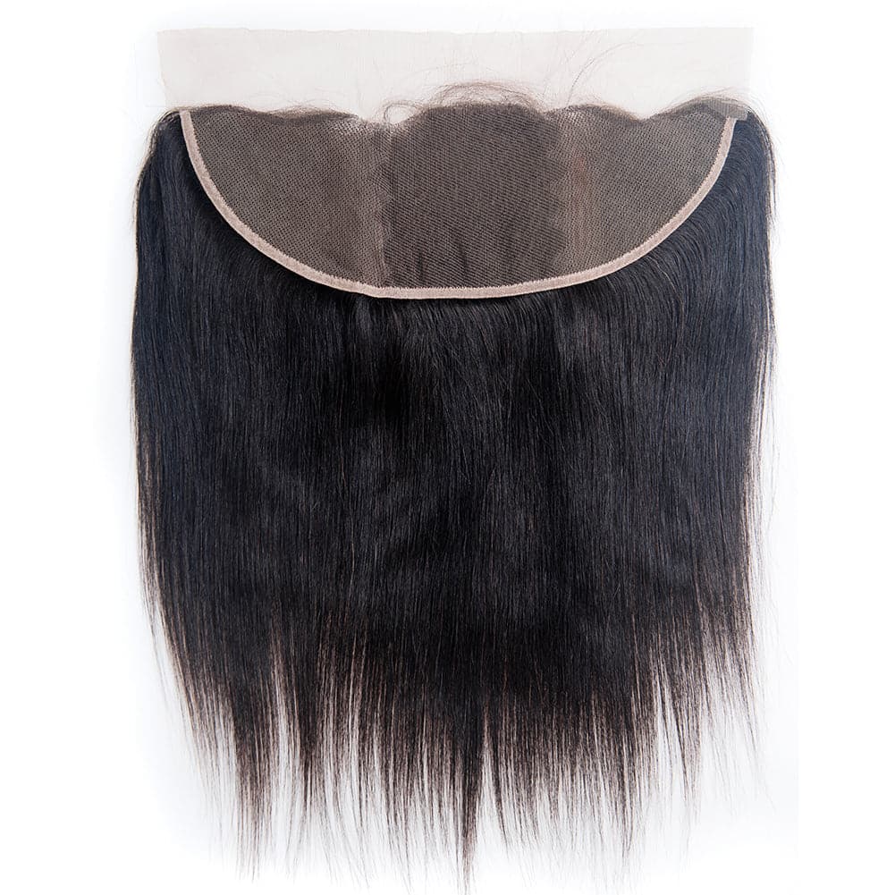 Bone Straight Human Hair 4 Bundles With 13X4 Lace Frontal 100% Remy Human Hair Extension - Msgem Hair