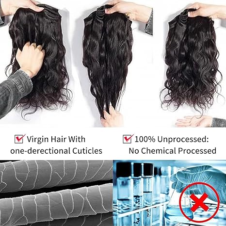 Brazilian Body Wave Human Hair Weave 4 Bundles Virgin Hair Extensions - Msgem Hair