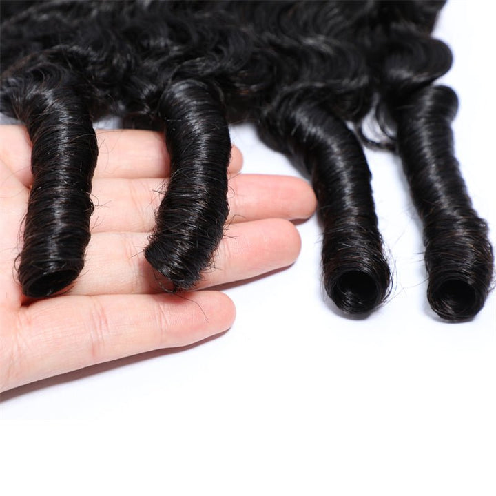 Brazilian Burmese Curly Human Hair 1PC 100% Virgin Hair - Msgem Hair