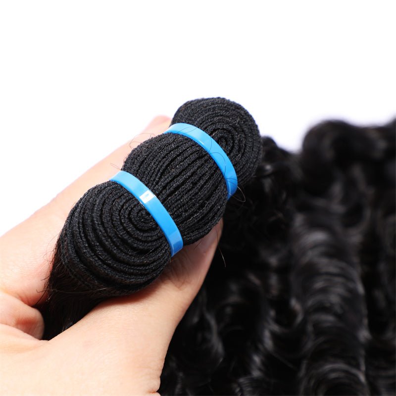 Brazilian Burmese Curly Human Hair 1PC 100% Virgin Hair - Msgem Hair