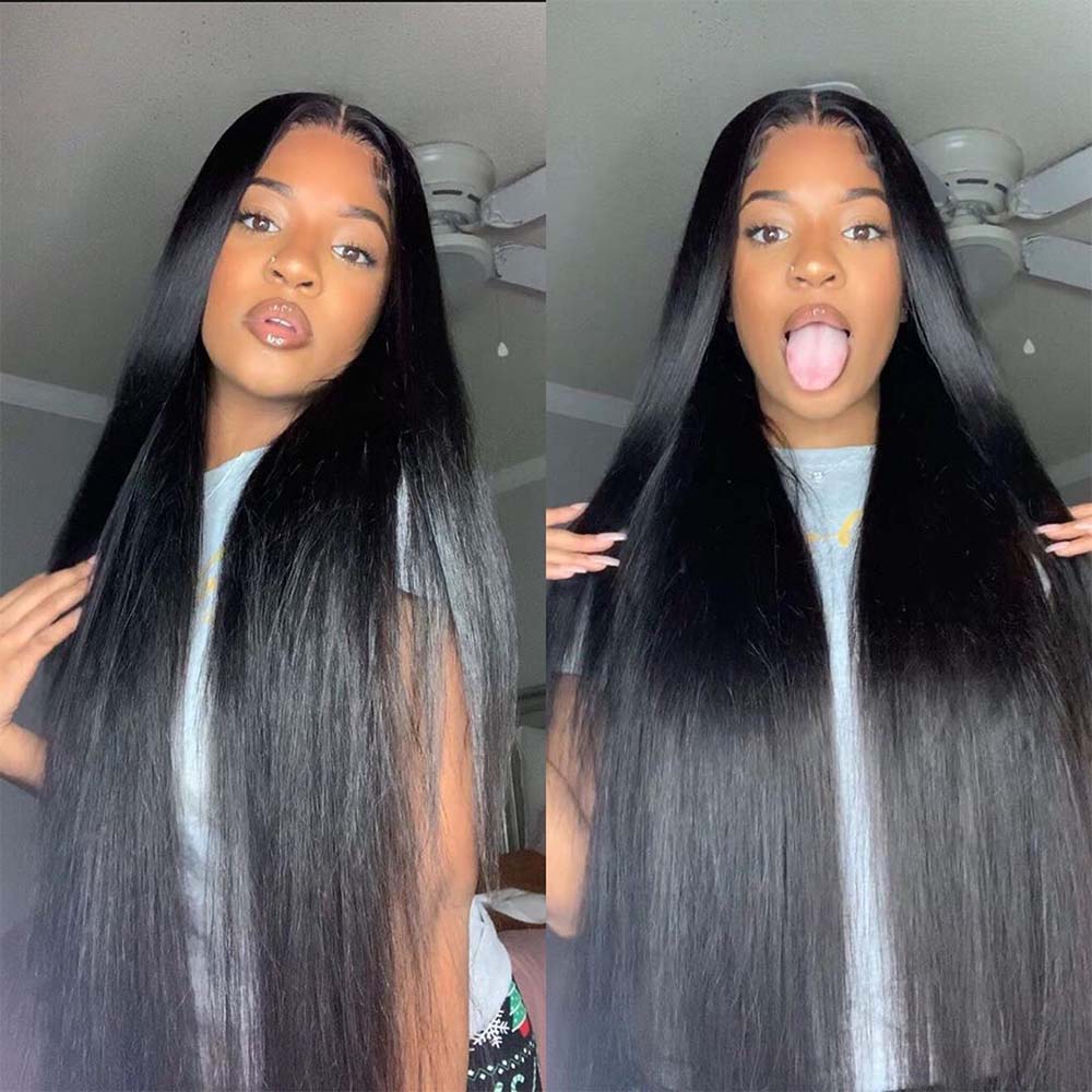 Brazilian Long and Straight Human Hair Weaves Remy Human Hair - Msgem Hair