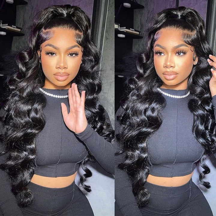 Brazilian Loose Wave 3 Bundles 100% human virgin hair Machine Double Weaving Hair Extension - Msgem Hair