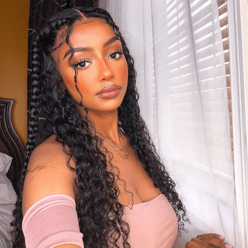 CLEARANCE | Msgem 13x4 Lace Front Wigs Body Wave Deep Wave Human Hair Wigs - Msgem Hair