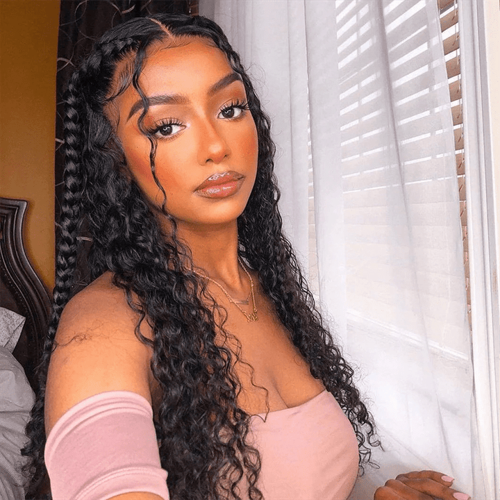 CLEARANCE | Msgem 13x4 Lace Front Wigs Body Wave Deep Wave Human Hair Wigs - Msgem Hair