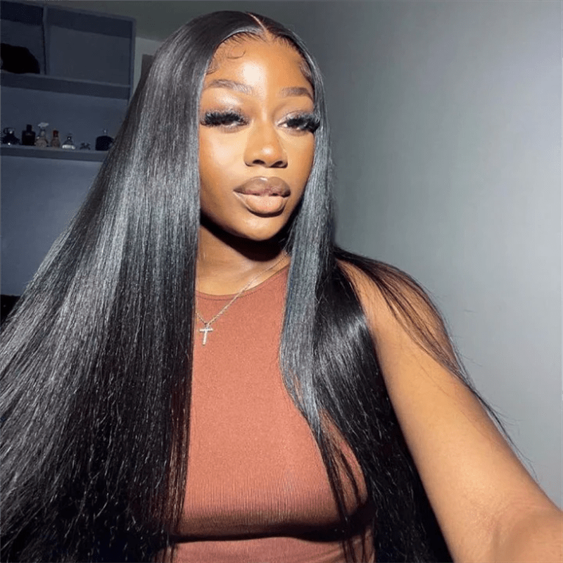 CLEARANCE | Msgem 13x6 Lace Frontal Wigs Pre - plucked Hairline With Natural Baby Hair - Msgem Hair