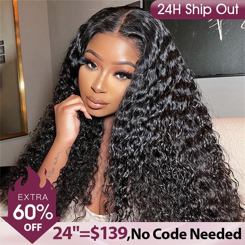 CLEARANCE | Msgem 13x6 Lace Frontal Wigs Pre - plucked Hairline With Natural Baby Hair - Msgem Hair