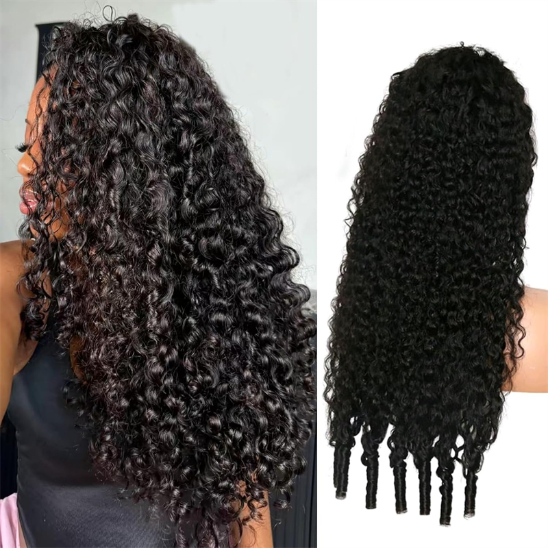 Msgem Pre-Bleached Wear Go Glueless Wig 5x5 13x6 Burmese Curly HD Lace Front Wigs 210%