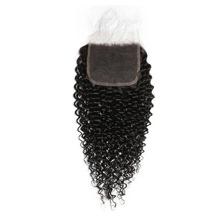Msgem Curly Wave 5x5 Transparent HD Lace Closure Virgin Human Hair Frontal Closure