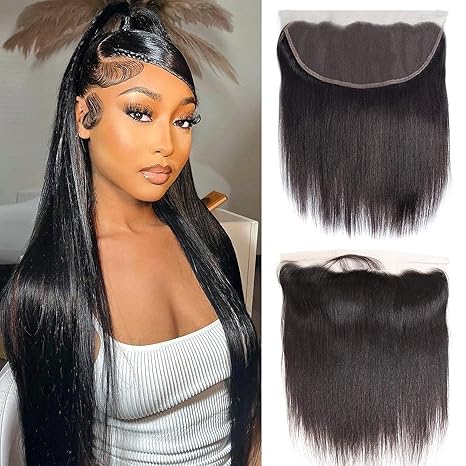 Fast Delivery Msgem 13x6 Swiss Lace Frontal Straight 100% Virgin Human Hair - Msgem Hair