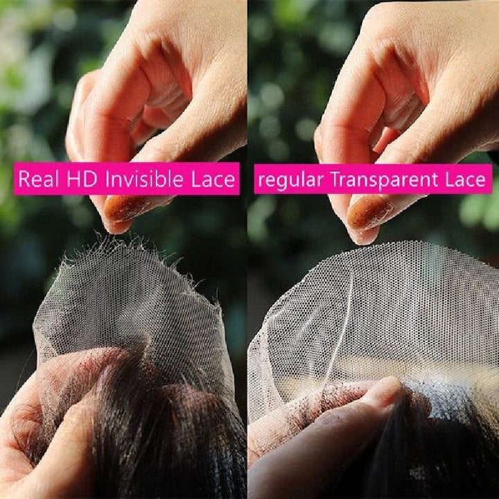 Fast Delivery Real HD Lace Msgem 13x6 Lace Frontal Wig Water Wave Natural Hairline Virgin Human Hair Wigs - Msgem Hair
