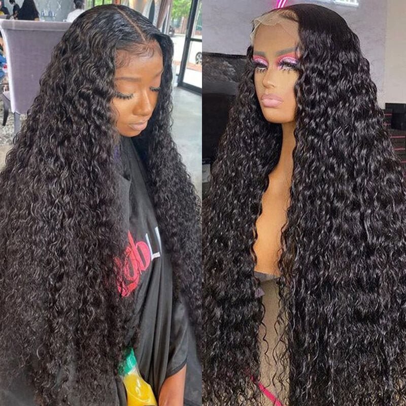 Fast Delivery Real HD Lace Msgem 13x6 Lace Frontal Wig Water Wave Natural Hairline Virgin Human Hair Wigs - Msgem Hair