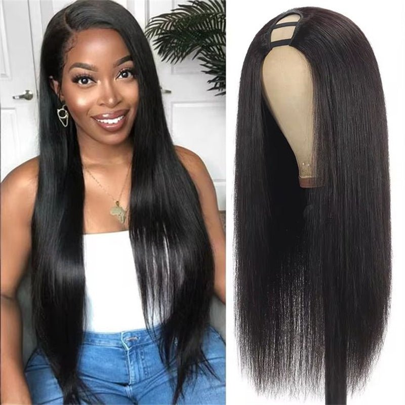 Flash Sale | Msgem U Part Wigs 100% Human Hair Wig Beginner Friendly No Glue - Msgem Hair