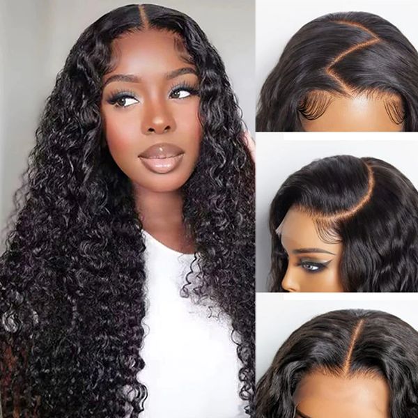 Msgem 100% Virgin Human Hair 13x6 Lace Frontal Wig Super Secure Water Wave Transparent Lace Wig - Msgem Hair