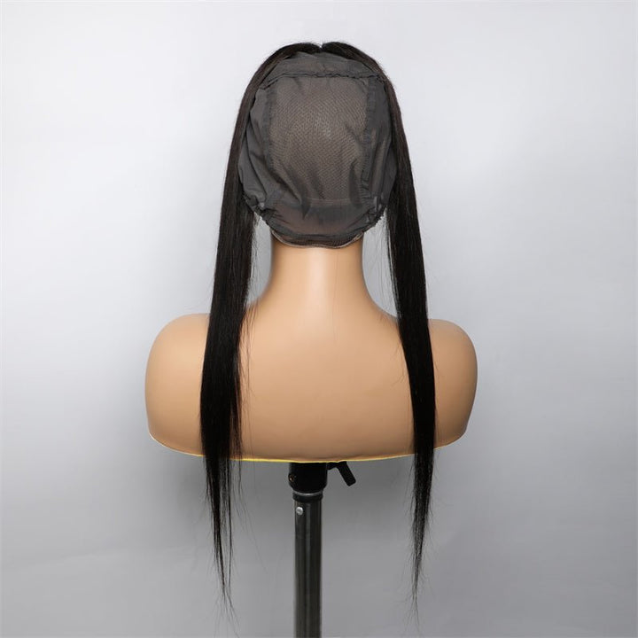 Msgem 13x4 Lace Front Wig Cap Straight Human Hair - Msgem Hair