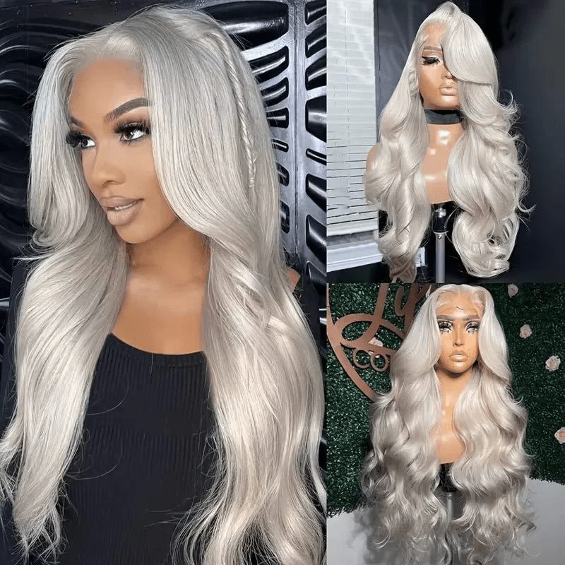 Msgem 13x4 Lace Front Wigs Body Wave Curly Human Hair Colored Wigs Limited Deals - Msgem Hair