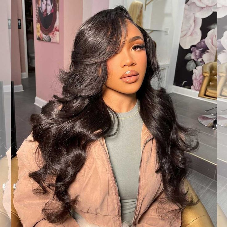 Msgem 13x4 Lace Frontal Wig Body Wave 180% Density Transparent Lace Wig Brazilian Virgin Human Hair - Msgem Hair