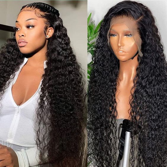 Msgem 13x4 Lace Frontal Wig Human Hair Natural Hairline Curly Wave Human Hair Wigs - Msgem Hair