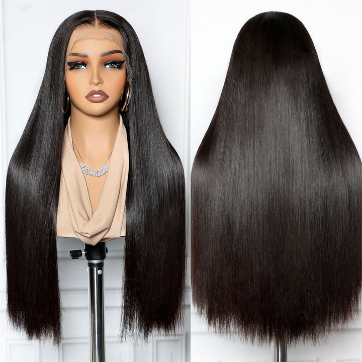 Msgem 13x4 Lace Frontal Wigs Human Hair Straight Hair HD Transparent Lace Front Wigs for Women - Msgem Hair