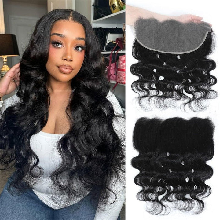 Msgem 13x6 Lace Frontal Body Wave HD Transparent Frontal Ear to Ear with Baby Hair - Msgem Hair