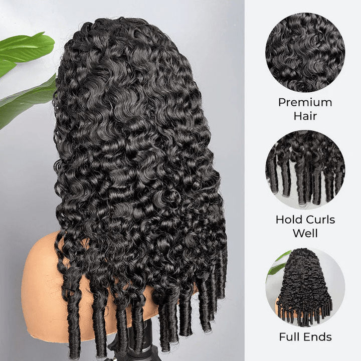 Msgem 16A Burmese Curly 13x6 HD Lace Full Frontal Human Hair Wigs 250% Density Limited Sale - Msgem Hair