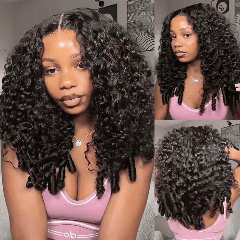 Msgem 16A Burmese Curly 13x6 HD Lace Full Frontal Human Hair Wigs 250% Density Limited Sale - Msgem Hair