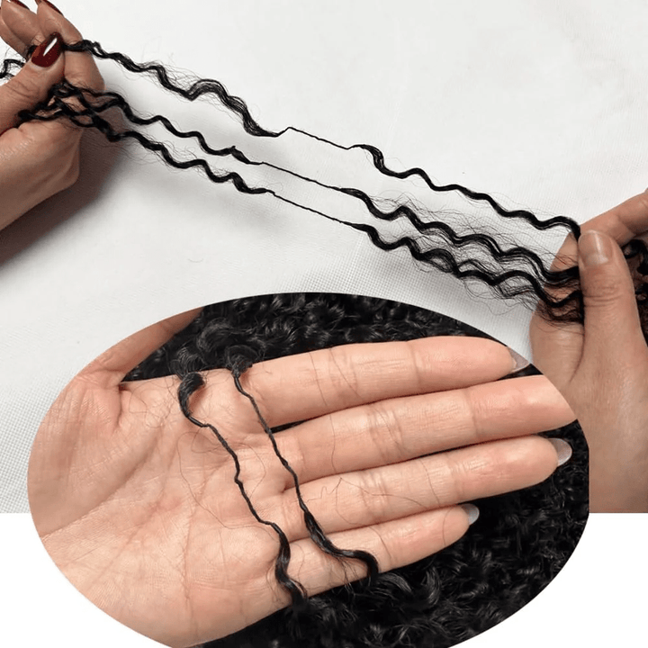 Msgem 16A Burmese Curly Crochet Human Hair Extension Limited Sale - Msgem Hair