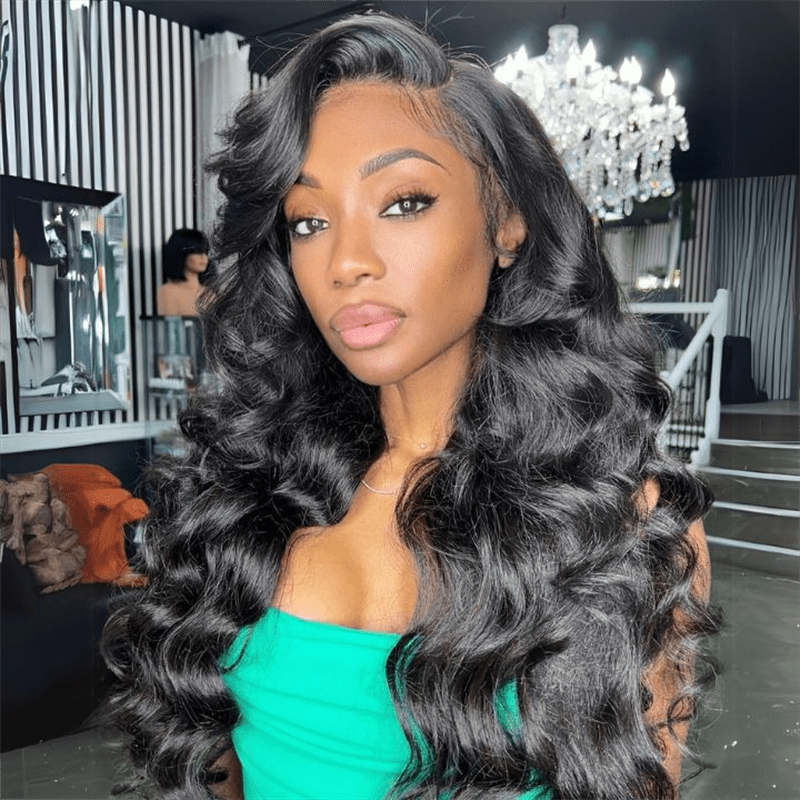 Msgem 3 In 1 Half Wig Glueless Install Invisible Body Wave Half Wig Beginner Friendly - Msgem Hair