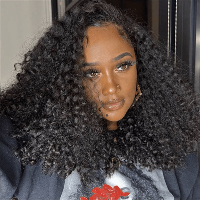 Msgem 3 In 1 Half Wig Water Wave Flexible Fit Half Wig With Drawstring Beginner Friendly - Msgem Hair