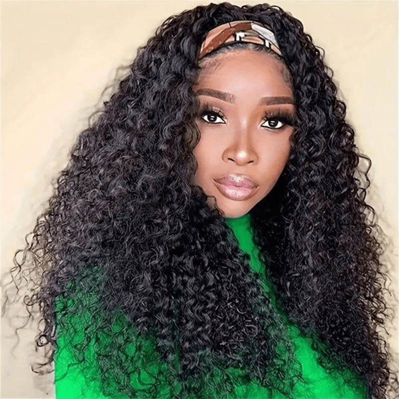 Msgem 3 In 1 Half Wig Water Wave Flexible Fit Half Wig With Drawstring Beginner Friendly - Msgem Hair
